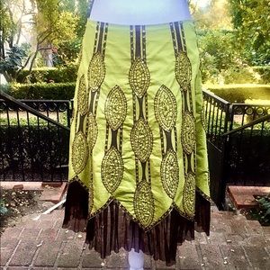 ❤️ Boho Basil & Maude festival skirt Women’s Sz 6